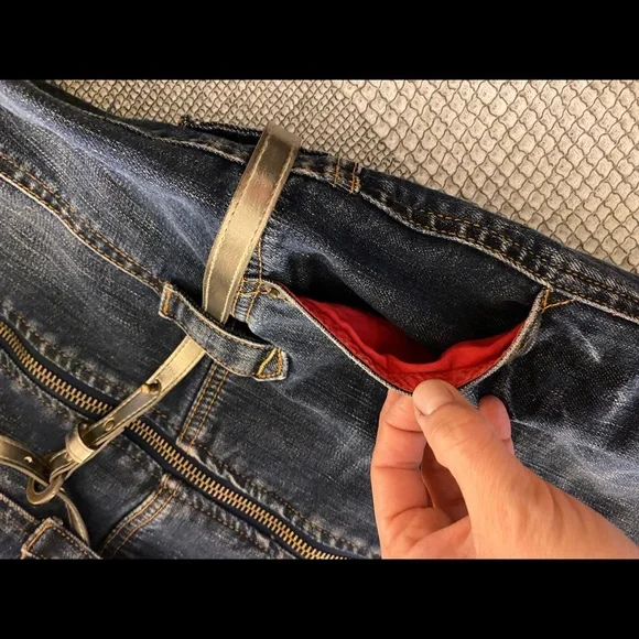 Jean dress Armani Exchange size 0P - Picture 2 of 4